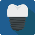 root canal therapy graphic icon
